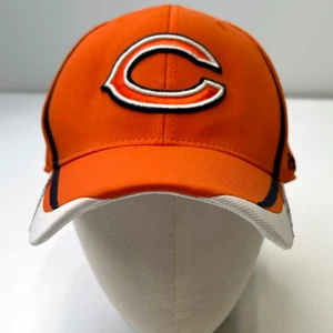 Chicago Bears Hat Men Medium Stretch On Field Reebok Retro Cap Run Gym Core Ni - Picture 1 of 15