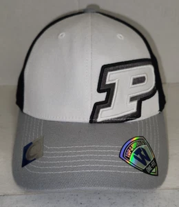 Purdue Boilermakers NCAA TOW One Fit White Front Panel Hat - Picture 1 of 4