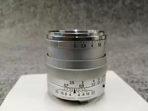 COSINA PLANAR 2.0/50mm ZM Carl Zeiss Planar T* for Leica M mount W/Box - Picture 1 of 5