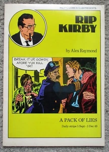RIP KIRBY (Pacific Comics Club #12, 1980) Alex Raymond 9/5-12/3, 1949 reimpresiones - Imagen 1 de 6