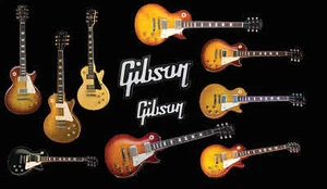 Gibson Guitar Rock & Roll Cool  Stickers Rock band Musicians Burst 44 Stickers - Bild 1 von 6
