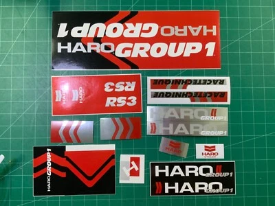 Haro group1rs3 red sticker decal - Image 1 of 3