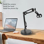 Mic Arm Stand Angle Free Rotation Mic Boom Arm Bracket For Livestreaming GS0