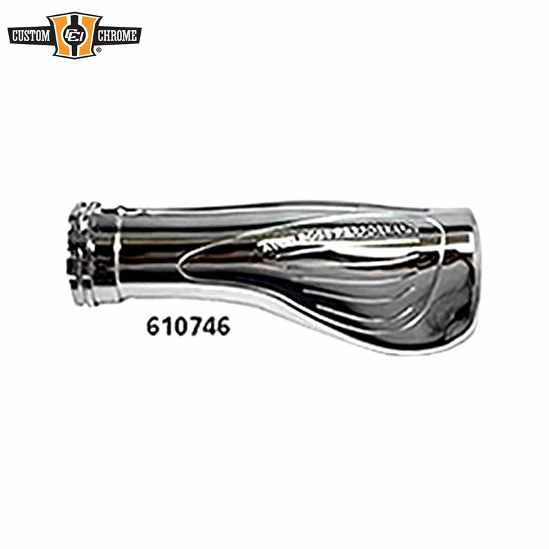 Empuñadura universal Avon Billet Boss apta para Harley Honda Yamaha Suzuki motor cromado Foto 1 de 1