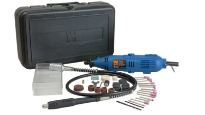 80 Piece Rotary Tool Dremel Set Variable Speed Grinder Flex Shaft Cut Polish USA - Image 1 of 4