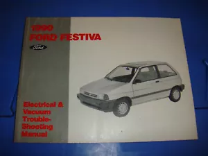 1990 Ford Festiva Electrical and Vacuum Trouble-Shooting Manual - Bild 1 von 2