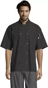 Uncommon Thread Men's Plus Size 10 Button Chef Coat - Picture 1 of 1