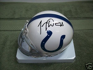 MINI CASCO TONY DUNGY INDIANAPOLIS POTS FIRMADO CON CERTIFICADO DE AUTENTICIDAD - Imagen 1 de 3