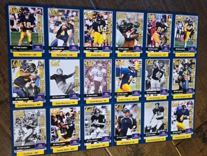 2006 CAL GOLDEN BEARS ALL TIME LEADERS SET 18 CARTE AARON RODGERS JOE ROTH SGA - Foto 1 di 1
