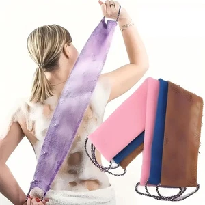 Cinturón de cepillo de ducha exfoliante para baño masaje corporal adulto 3 piezas fregadora de espalda - Imagen 1 de 22