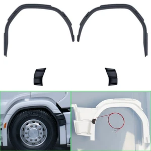 Wing Eyebrow Wheel Eyebrow Light for 1/14 Tamiya RC Truck 770S 56368 56371 Car - Picture 1 of 20