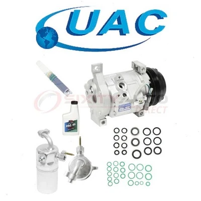 UAC AC Compressor & Component Kit for 2001 GMC Sierra 2500 HD - Heating Air du Foto 1 de 4