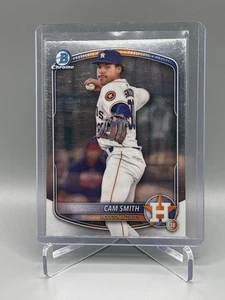 2025 Bowman Chrome Prospects Cam Smith  #BCP-48 Houston Astros - Picture 1 of 2