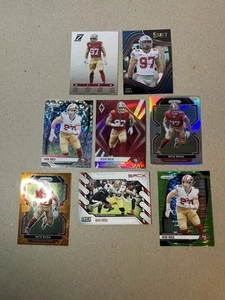 Lote de 8 tarjetas Nick Bosa 1 serie # tarjeta gran lote - Imagen 1 de 11