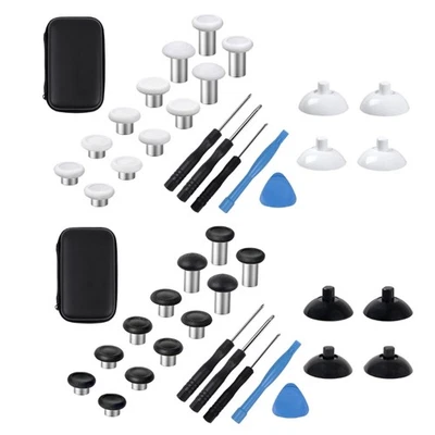 Controller Replacement Thumb Sticks Joystick Analog with Prying Tool Screwdriver - Image 1 of 4