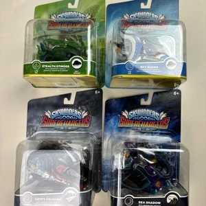 Konvolut (4) Skylanders Super Chargers Spielfiguren. Sea Shadow, Stealth Stinger, S - Bild 1 von 5
