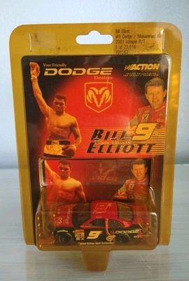 NASCAR Bill Elliott #9 Dodge Intrepid Muhammad Ali 2001 edición limitada 1:64 nuevo Foto 1 de 4