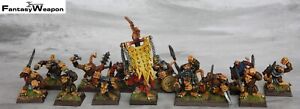 14x Clan Rats  with hand wepons 6ed     Painted  Warhammer oldhammer Skaven