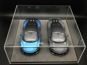 2 car display case +led 1:18（ not Include Car Model) - Picture 1 of 4