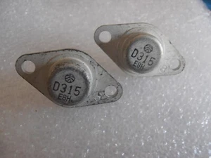 1PCS  2SD315  NPN POWER TRANSISTOR  TO66 SANYO  Genuine - Picture 1 of 1