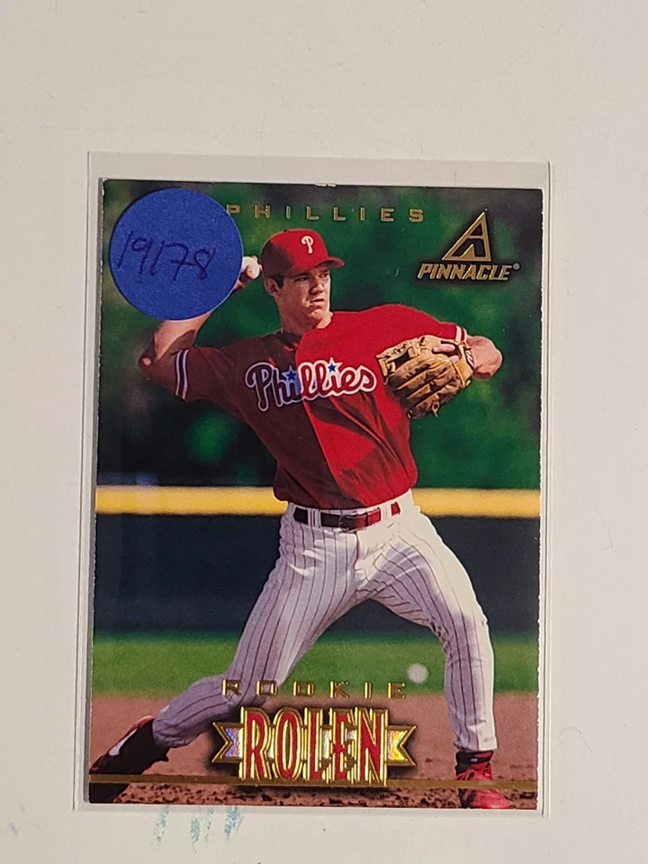 1997 Scott Rolen ROOKIE RC Pinnacle #172 Philadelphia Phillies  - Image 1 of 1