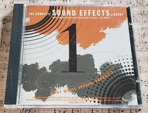 Complete Sound Effects Library Vol 1 CD 1992 Pre-Owned Excellent Condition  - Picture 1 of 3