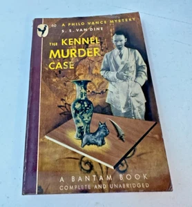 The Kennel Murder Case S. S. Van Dine 1946 Bantam Books Lightly Marked - Picture 1 of 4