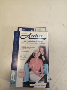 Activa Soft Fit Terapia Laureata 20-30 MMHG, Coscia Alta, Uni-Band Beige - Foto 1 di 13