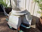 Antique Indian Solid Stone Marble Water Feature Fountain Column Base Font