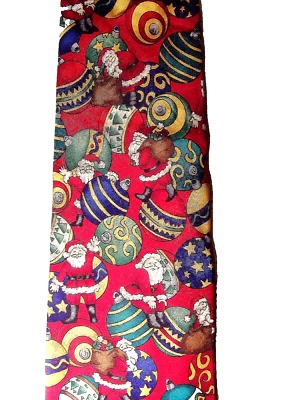 Corbata Hombre, Claybrooke Navidad - 100% Seda Foto 1 de 4