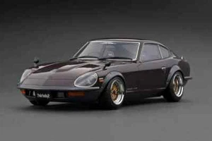 IG2455 Nissan Fairlady 240ZG (HS30) Maroon 1/18 Ignition Model - Foto 1 di 2