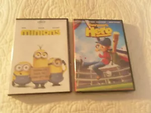 EVERYONE'S HERO & MINIONS: DVDS BOTH NEW & SEALED - Imagen 1 de 2