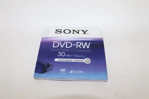 Sony Dvd-Rw 30min 1.4gb Blank Disc 8cm Factory Sealed, Unopened - Picture 1 of 3