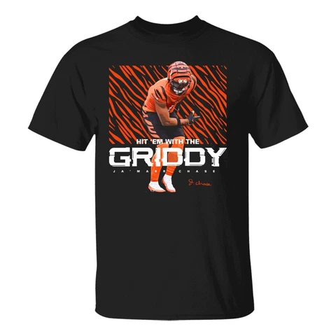 Jamarr Chase #01 Cincinnati Bengals T-Shirt Gift For Fan All Size S-3Xl Cover
