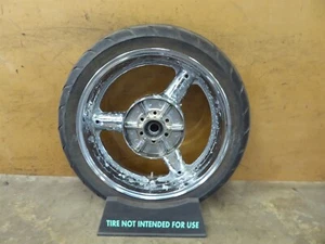 2000 Suzuki GSXR 600 S520-4. chrome rear wheel rim 17in - Picture 1 of 12