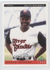 1993 Classic Best Quad City River Bandits Cesar Cedeno #26