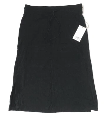 Falda pequeña negra Addie elástica tejida acanalada CARVE DESIGNS $64 NUEVA CON ETIQUETAS NUEVA S Foto 1 de 2