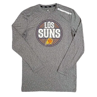 Team Issued Mikal Bridges 2020 Phoenix Suns NBA Los Suns Warm Up NBA Shirt - LT - Image 1 of 4