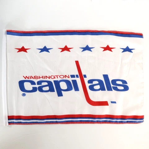 Washington Capitals Banner Flag 1974/75 - 1994/95 Logo Deadstock 1993 12x17 Inch Cover