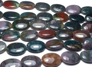 16" Strand FANCY JASPER 13x18mm Oval Beads - Picture 1 of 1