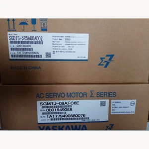one new yaskawa servo Motor SGM7J-08AFC6E+SGD7S-5R5A00A002 SPOT STOCKS - Picture 1 of 1
