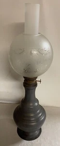 Grande lampe à pétrole en étain - Imagen 1 de 6