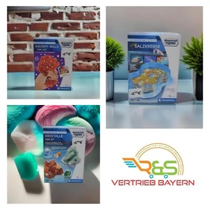 Clementoni 3er Bundle Squishy Balls, Kristalle züchten und Original Salzkrebse - Bild 1 von 4