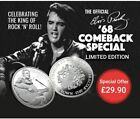 NEU Elvis Presley Limited Edition hoch sammelbare seltene Münze KOSTENLOSES PREMIUM-PAKET