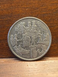 Vintage Casino Kreuzfahrtschiff Gaming Glücksspiel Medaille - Dollar Größe - - Bild 1 von 4