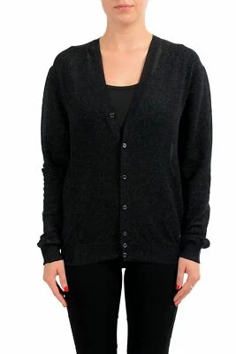 Dsquared2 Women's Sparkling Black Cardigan Sweater US M IT 42 - Image 1 of 4