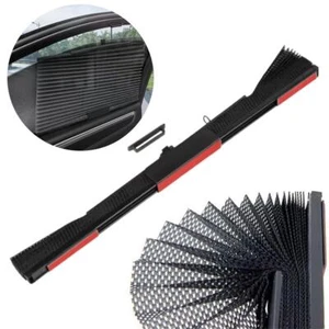 Car Pleated Curtain Auto Retractable Car Sunshade UV Protection Heat Insulati;'/ - Picture 1 of 14