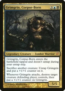 1x Grimgrin, Corpse-Born MTG ISD #214 Magic English NM/Unplay Mythic MR card - Picture 1 of 1