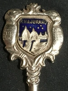 CUCHARITA COLECCION KHAJURAHO (INDIA) SILVER INDIA - Imagen 1 de 3