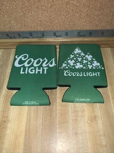 Coors Light St Patricks Day Green Beer Koozie Paar 2 - Bild 1 von 1